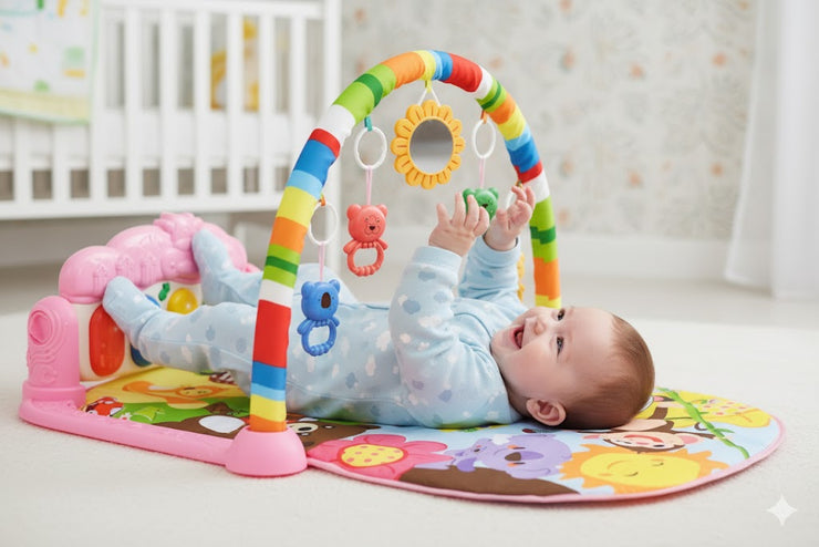 Baby podloga i gimnastika piano